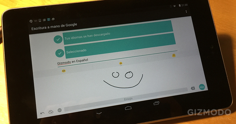 Illustration for article titled Con el nuevo teclado manual de Android podrás dibujar hasta emojis
